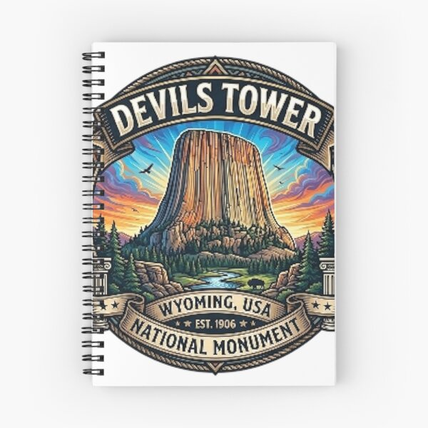 Item preview, DEVILS TOWER NATIONAL MONUMENT WYOMING designed and sold by likbatonboot.