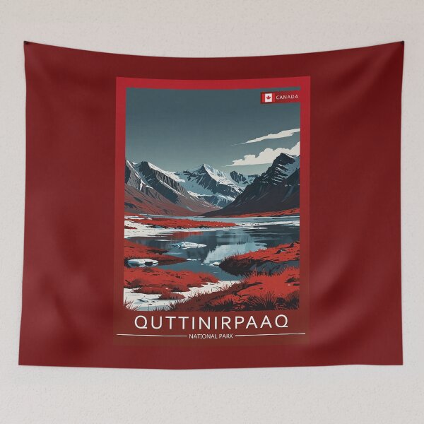 Item preview, Quttinirpaaq National Park Canada Travel designed and sold by Thistle-TShop.