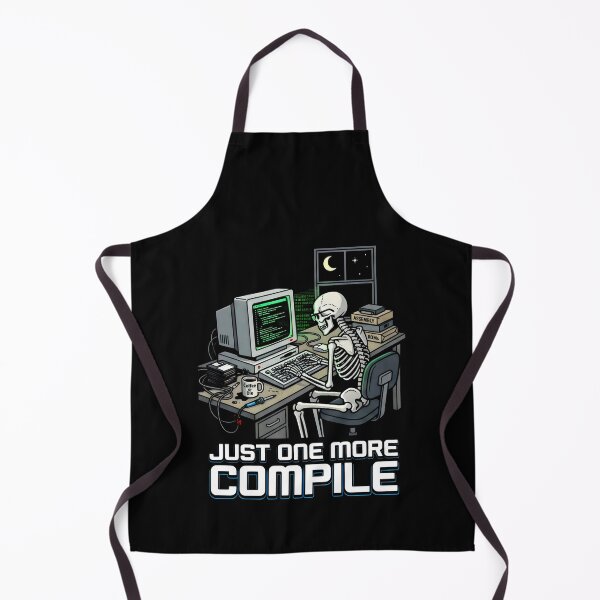 Item preview, Just One More Compile Software Developer Coding Humor designed and sold by SplashTastic.
