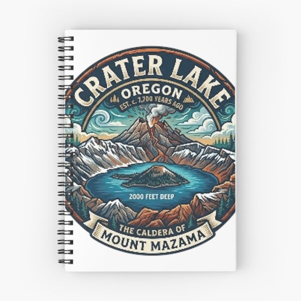 Item preview, CRATER LAKE OREGON designed and sold by likbatonboot.