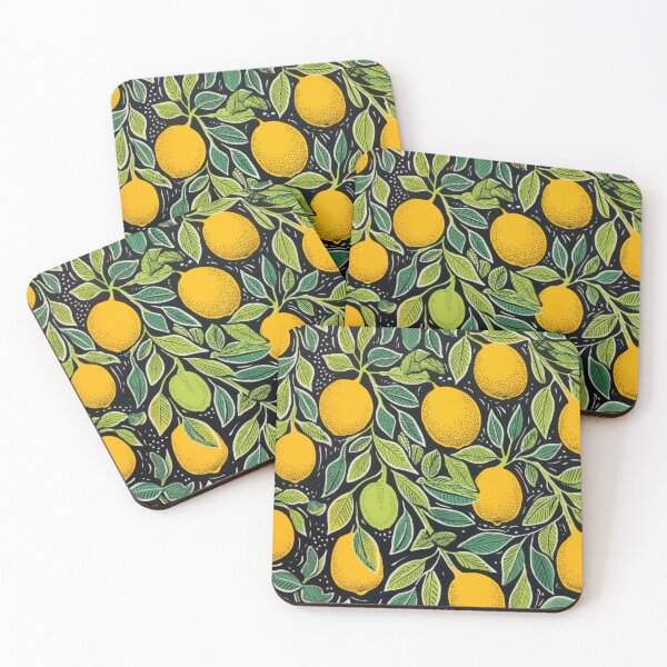 Item preview, Aesthetic lemon illustration: Fresh Mediterranean fruit design designed and sold by Mauswohn.