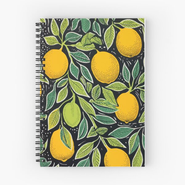 Item preview, Aesthetic lemon illustration: Fresh Mediterranean fruit design designed and sold by Mauswohn.