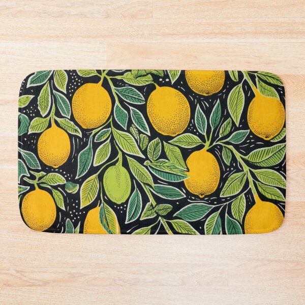 Item preview, Aesthetic lemon illustration: Fresh Mediterranean fruit design designed and sold by Mauswohn.