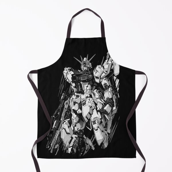 Item preview, black white RX-93 ν Gundam digital imaging illustration vector digital art designed and sold by sabartgunpla.