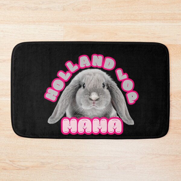 Item preview, Holland Lop Mama – Grey Lop Eared Bunny Design designed and sold by UUniqueIImprint.
