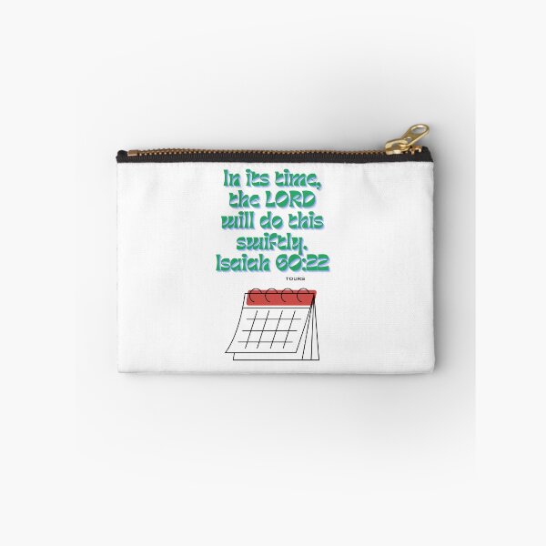 Item preview, Isaiah 60:22 In its time Bible Verse  designed and sold by GracefullyPaint.