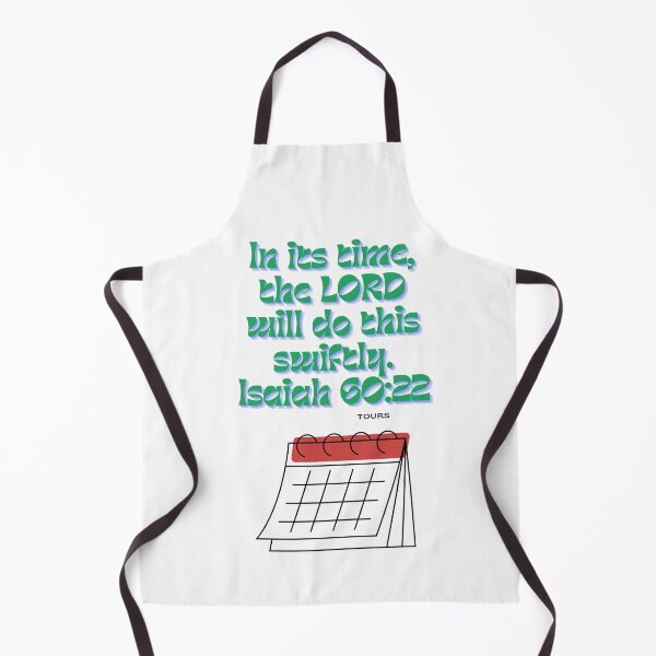 Item preview, Isaiah 60:22 In its time Bible Verse designed and sold by GracefullyPaint.