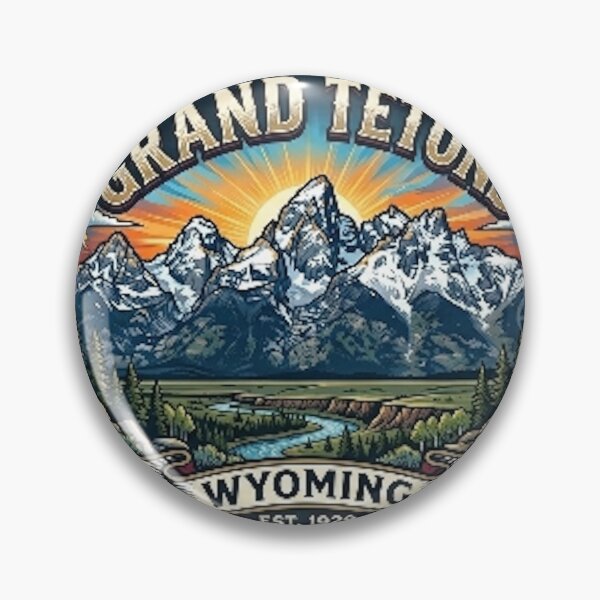 Item preview, THE GRAND TETONS WYOMING designed and sold by likbatonboot.