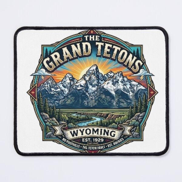 Item preview, THE GRAND TETONS WYOMING designed and sold by likbatonboot.