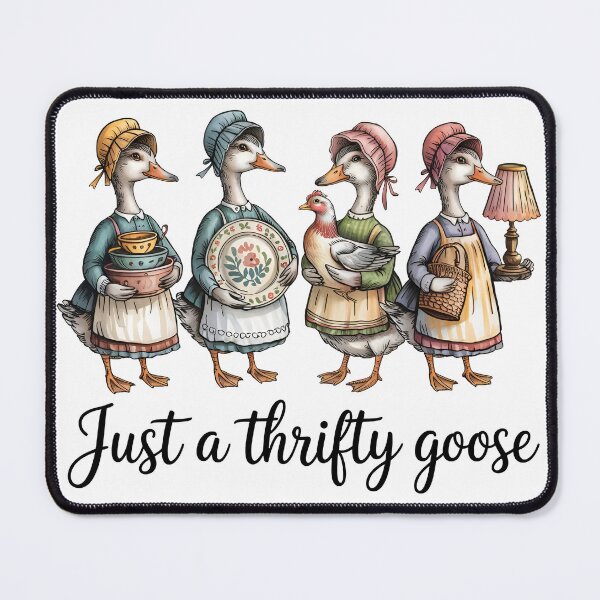 Item preview, 4 Geese Just a thrifty goose  designed and sold by Lbeck1869.