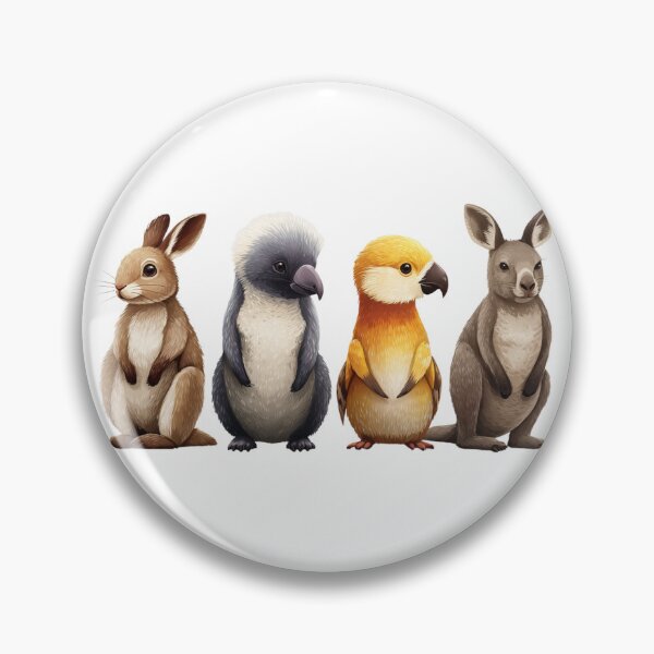 Item preview, Little Outback Zoo designed and sold by bubblyrainbow.