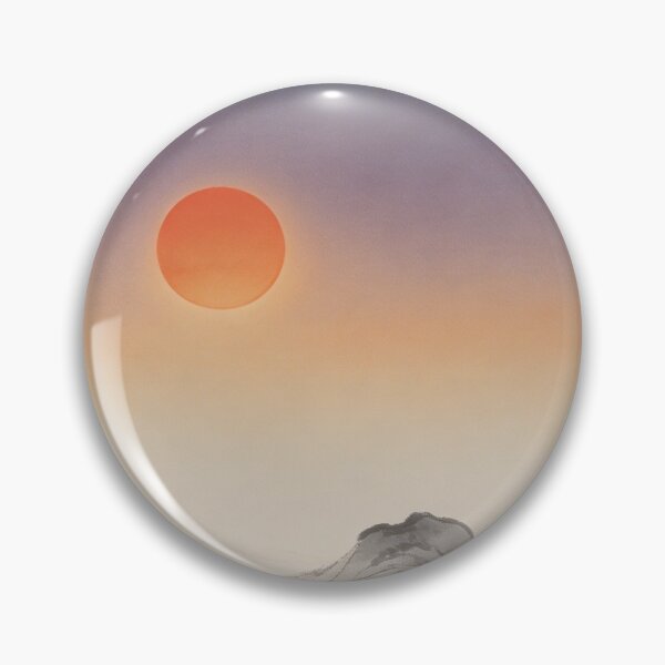 Item preview, Ink Wash Mountain Sunset designed and sold by uptown2026.