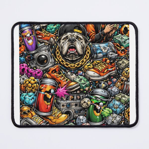 Item preview, Urban street dog designed and sold by goodartpro7com.