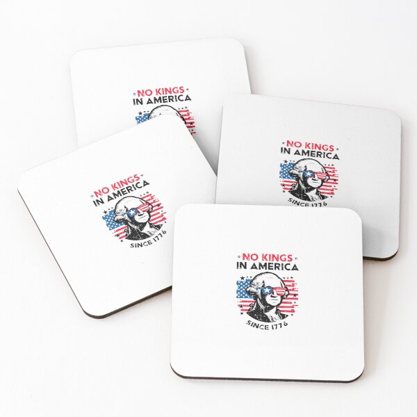 Item preview, 4Th July Washington No Kings America 1776 Protest Women Men  designed and sold by Le7yaStore.
