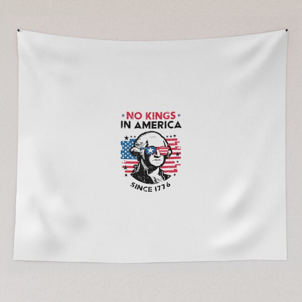 Item preview, 4Th July Washington No Kings America 1776 Protest Women Men  designed and sold by Le7yaStore.