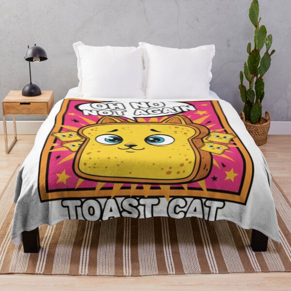 Item preview, toast cat designed and sold by Shop-Pi.
