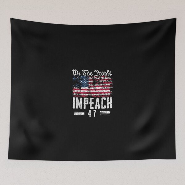 Item preview, Impeach 47 Vintage American Flag designed and sold by Le7yaStore.