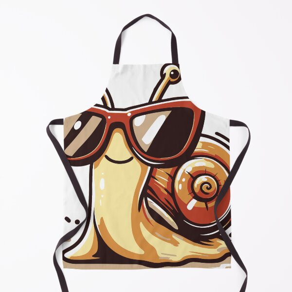 Item preview, A cool snail wearing sunglasses while slowly moving forward. The design humorously celebrates slow living and relaxed personalities.1 designed and sold by Dejbar.