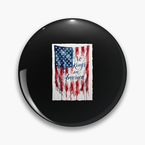 Item preview, No Kings In America Flag Vintage designed and sold by Le7yaStore.