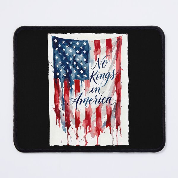 Item preview, No Kings In America Flag Vintage designed and sold by Le7yaStore.