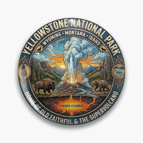 Item preview, YELLOWSTONE NATIONAL PARK WYOMING MONTANA IDAHOL designed and sold by likbatonboot.