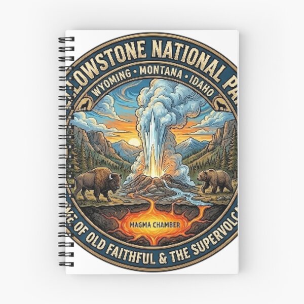 Item preview, YELLOWSTONE NATIONAL PARK WYOMING MONTANA IDAHOL designed and sold by likbatonboot.