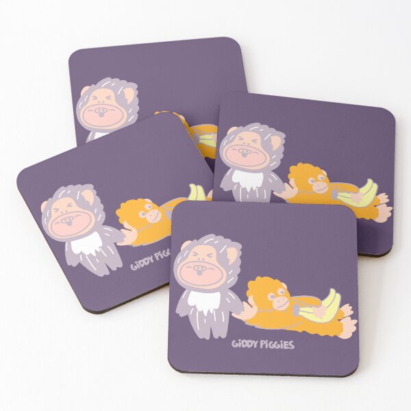 Item preview, Giddy Piggies Go Bananas (Punch the monkey) designed and sold by Giddy Piggies.