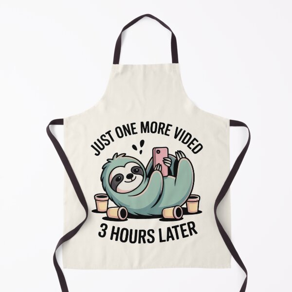 Item preview, Just One More Video 3 Hours Later Procrastination Social Media designed and sold by SplashTastic.