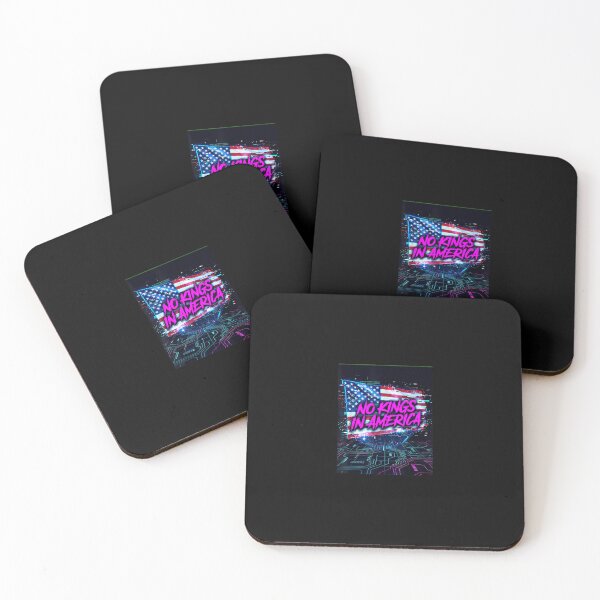 Item preview, No Kings In America Synthwave  designed and sold by Le7yaStore.