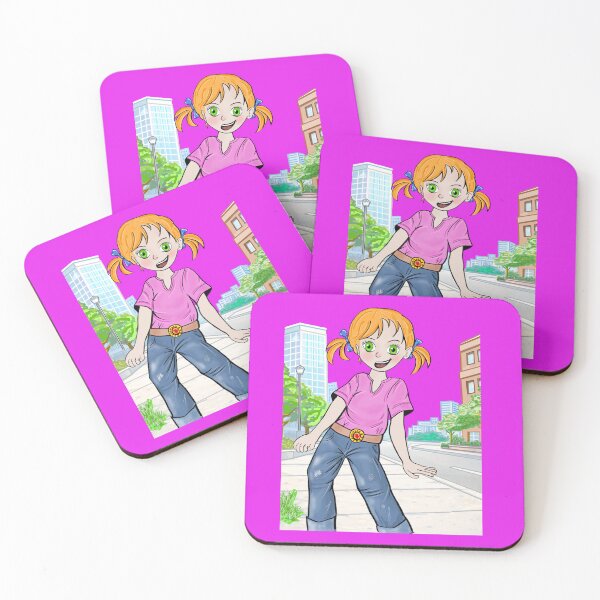 Item preview, Young girl in the city. designed and sold by chromyral-creations.