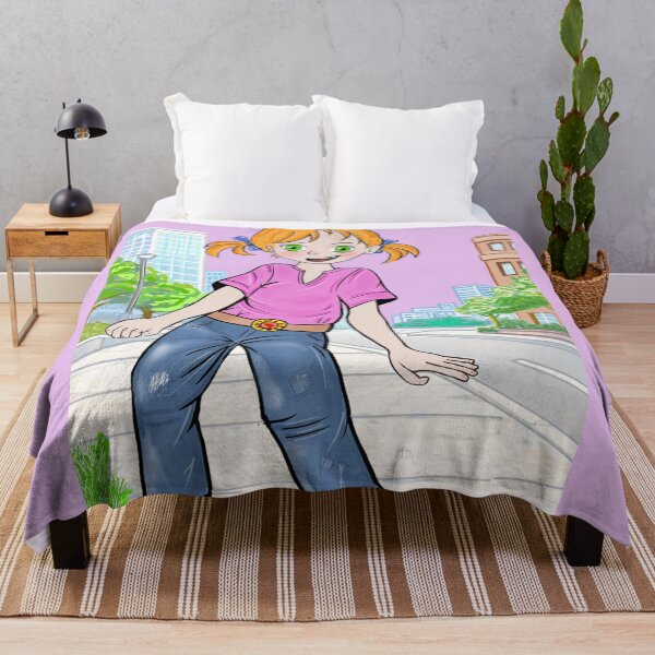 Item preview, Young girl in the city. designed and sold by chromyral-creations.