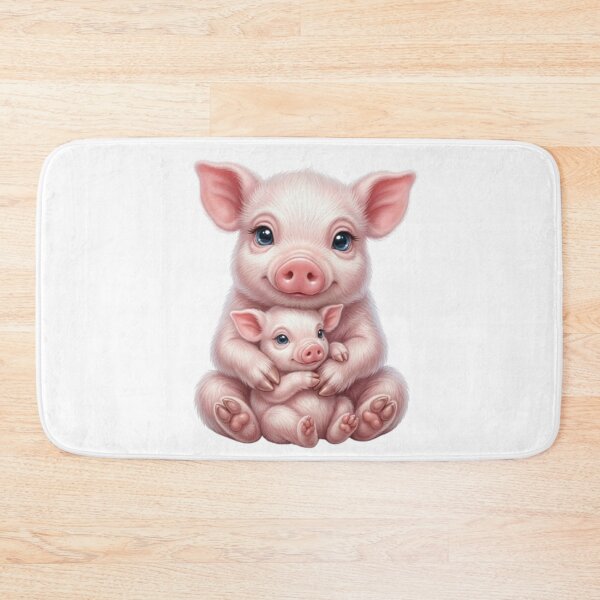 Item preview, Tenderness on the Farm: A Duo of Pigs designed and sold by CHRIST5000.