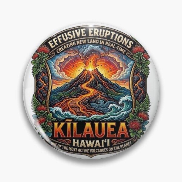 Item preview, KILAUEA EFFUSIVE ERUPTIONS HAWAII designed and sold by likbatonboot.