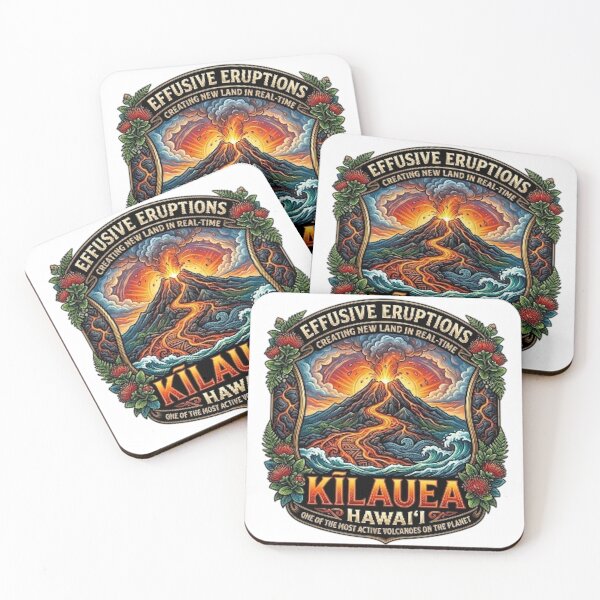 Item preview, KILAUEA EFFUSIVE ERUPTIONS HAWAII designed and sold by likbatonboot.