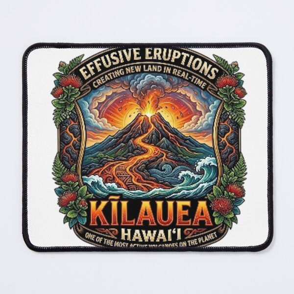 Item preview, KILAUEA EFFUSIVE ERUPTIONS HAWAII designed and sold by likbatonboot.