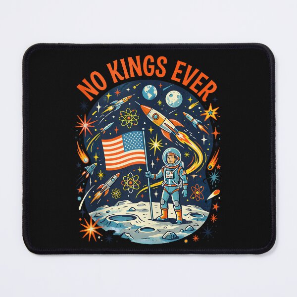 Item preview, No Kings In America Outer Space Astronaut No Kings Ever designed and sold by Le7yaStore.