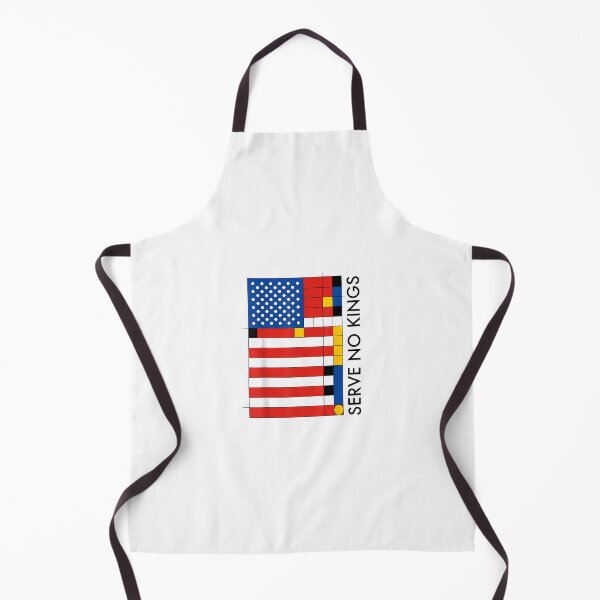 Item preview, No Kings In America Art Modern Abstract Flag designed and sold by Le7yaStore.