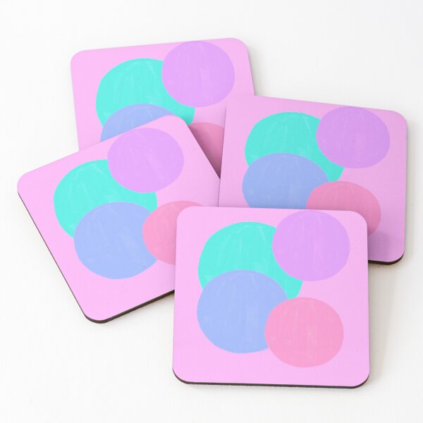 Item preview, Orbital Friends in Baby Pink designed and sold by Ink & Print Store .