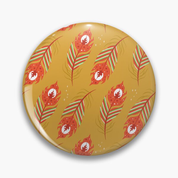 Item preview, Phoenix Feathers Pattern - Rainbow Legend designed and sold by Daniel Bevis Design.
