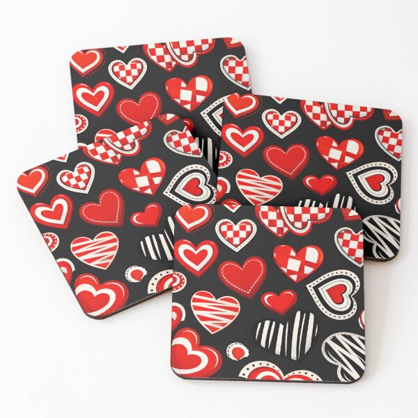 Item preview, Multicolor Pop Hearts designed and sold by Knightofartx25.