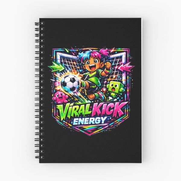 Item preview, Viral Kick Energy Anime Style Vibrant Colors designed and sold by SplashTastic.