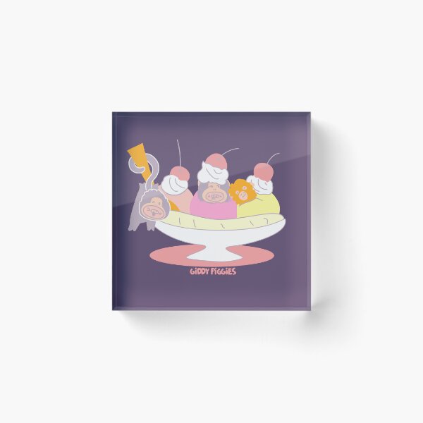 Item preview, Giddy Piggies Banana Split (Punch the monkey) designed and sold by Giddy Piggies.
