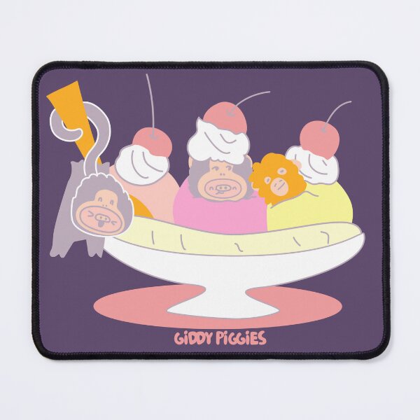 Item preview, Giddy Piggies Banana Split (Punch the monkey) designed and sold by Giddy Piggies.