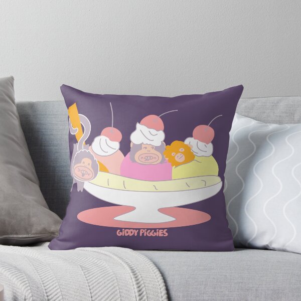 Item preview, Giddy Piggies Banana Split (Punch the monkey) designed and sold by Giddy Piggies.