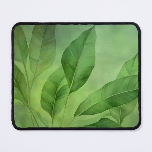 Item preview, Lush Green Leaf Calm Foliage designed and sold by artsandsoul.