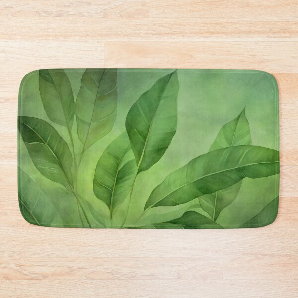 Item preview, Lush Green Leaf Calm Foliage designed and sold by artsandsoul.