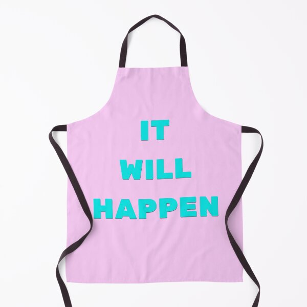 Item preview, “It Will Happen” in Baby Pink & Aqua designed and sold by Ink & Print Store .