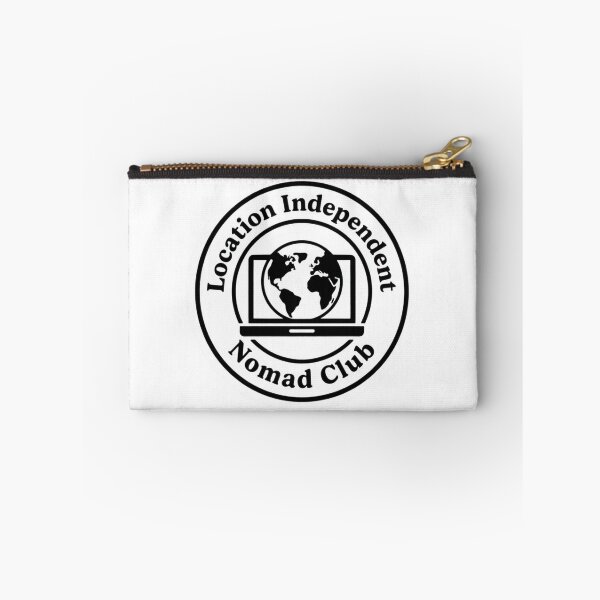 Item preview, Location Independent Nomad Club – Digital Nomad Badge Design designed and sold by ZYNORAworld.