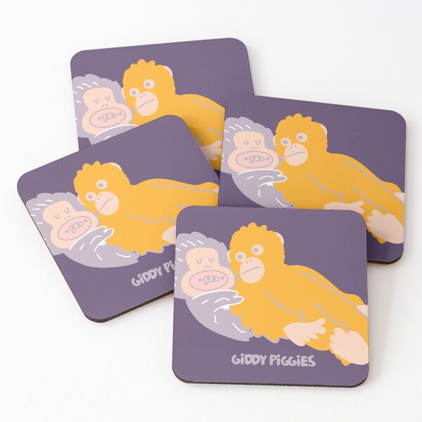 Item preview, Giddy Piggies Need a Hug (Punch the monkey) designed and sold by Giddy Piggies.