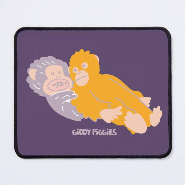 Item preview, Giddy Piggies Need a Hug (Punch the monkey) designed and sold by Giddy Piggies.